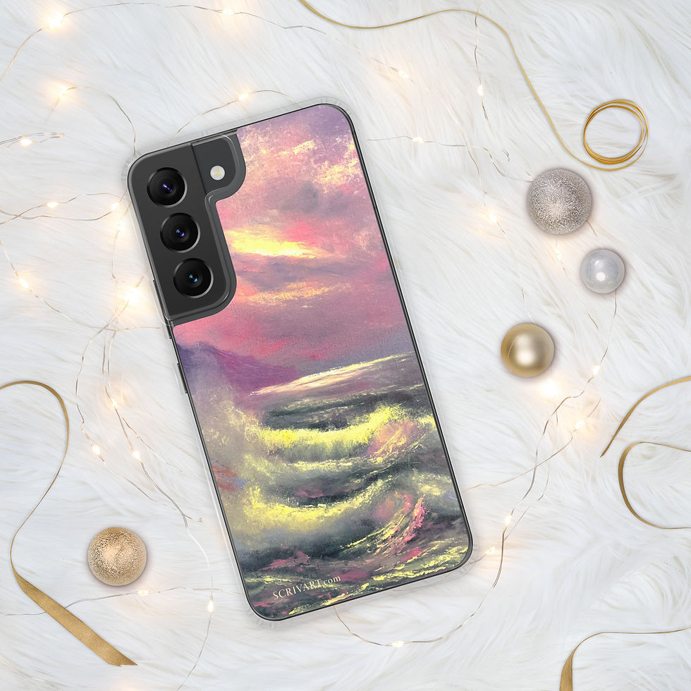 Thumbnail: Samsung Clear Case - Seascape Wonder Painting Display
