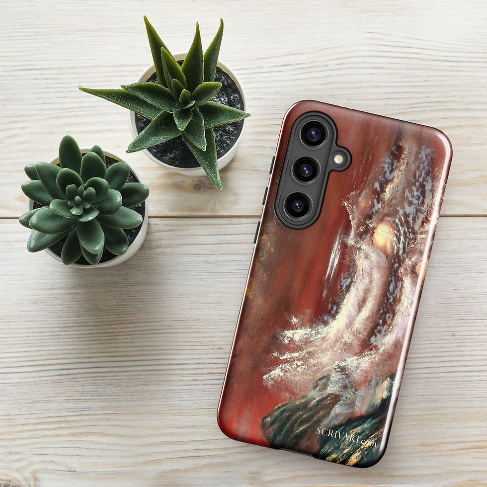 Thumbnail: Tough case for Samsung® - Red Sea Vignette painting display