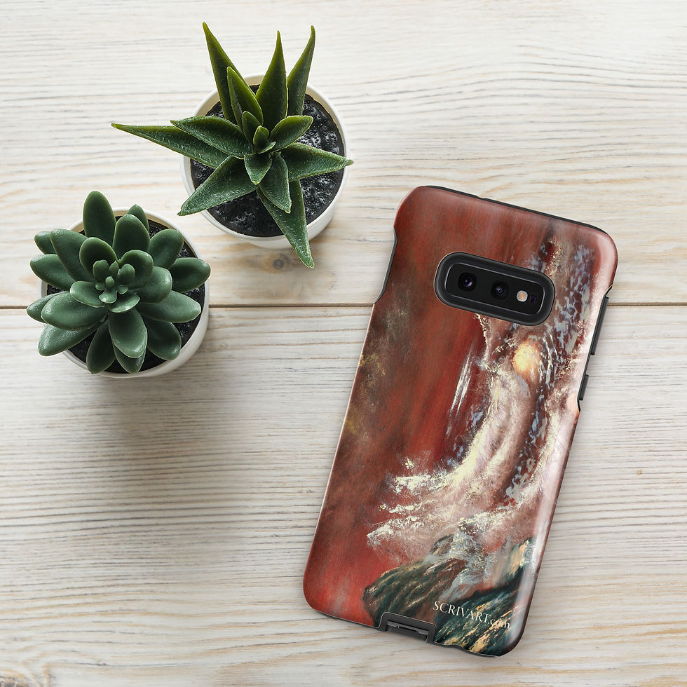 Thumbnail: Tough case for Samsung® - Red Sea Vignette painting display