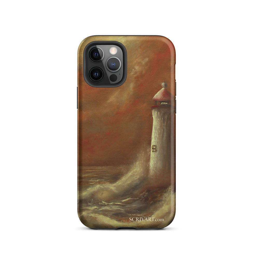 Thumbnail: Tough Case for iPhone® - Lighthouse Vignette Display