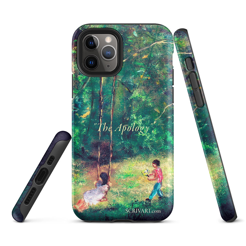 Thumbnail: Tough Case for iPhone® - The Apology painting Display