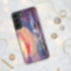 Thumbnail: Samsung Clear Case - Coastal Glow Knife Seascape Painting Display