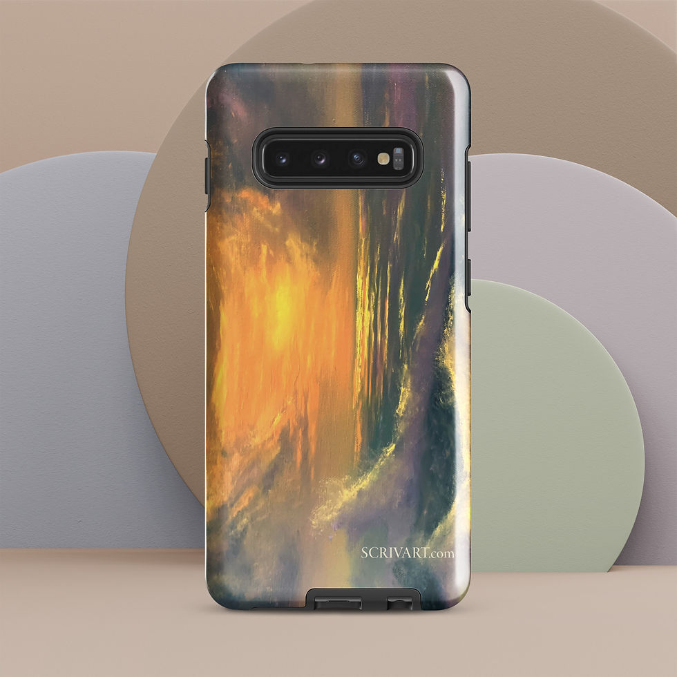 Thumbnail: Tough case for Samsung® - Bright Open Ocean painting display