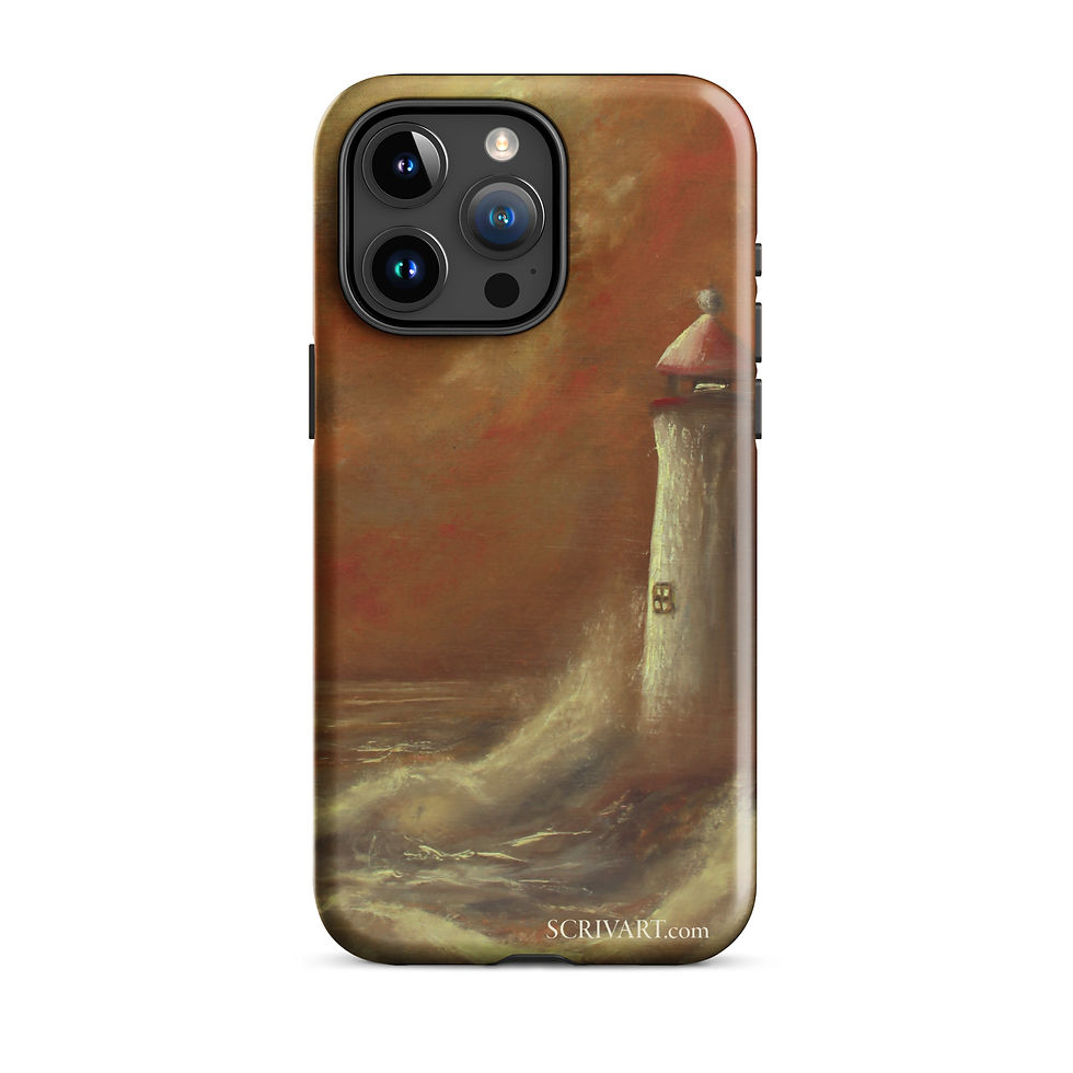 Thumbnail: Tough Case for iPhone® - Lighthouse Vignette Display