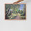 Thumbnail: Framed Photo Paper Poster - Sunday Morning Landscape Painting