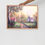 Thumbnail: Framed Photo Paper Poster - The Old Church and Parish Landscape Painting