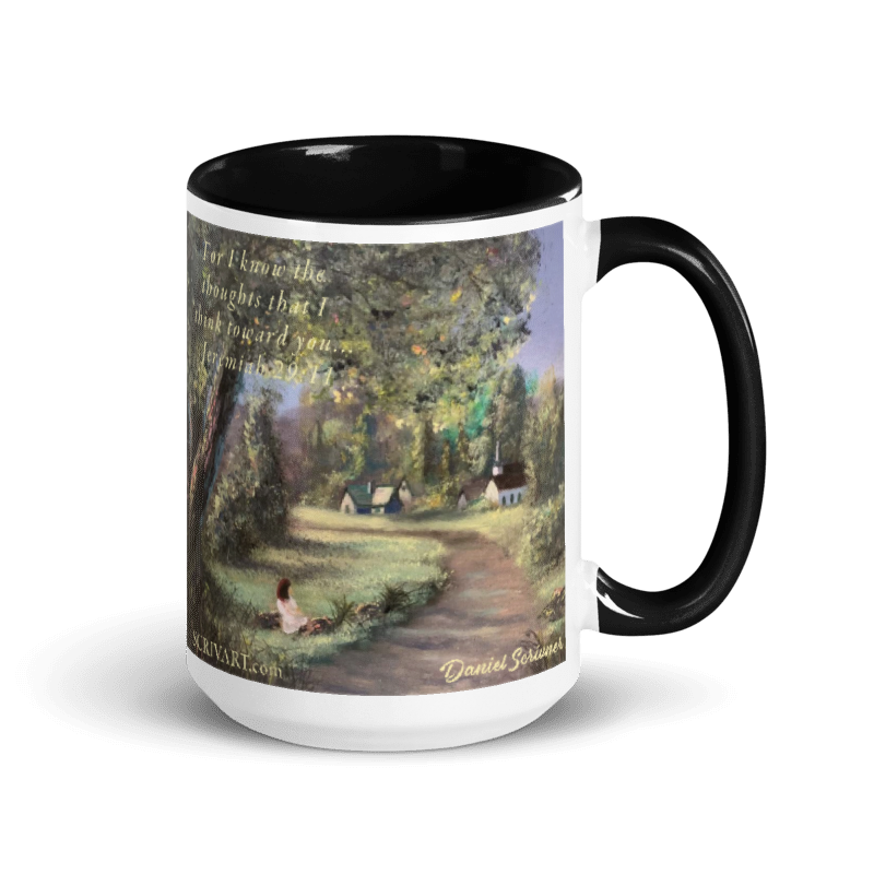 Thumbnail: Sunday Morning Mug Jeremiah 29v11 size 11 and 15
