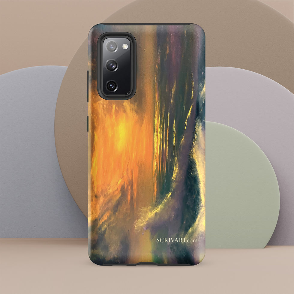 Thumbnail: Tough case for Samsung® - Bright Open Ocean painting display
