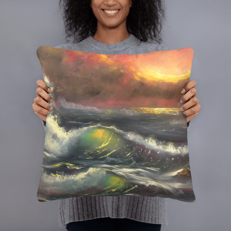 Thumbnail: Display Pillow - Dawns Early Light Painting Display