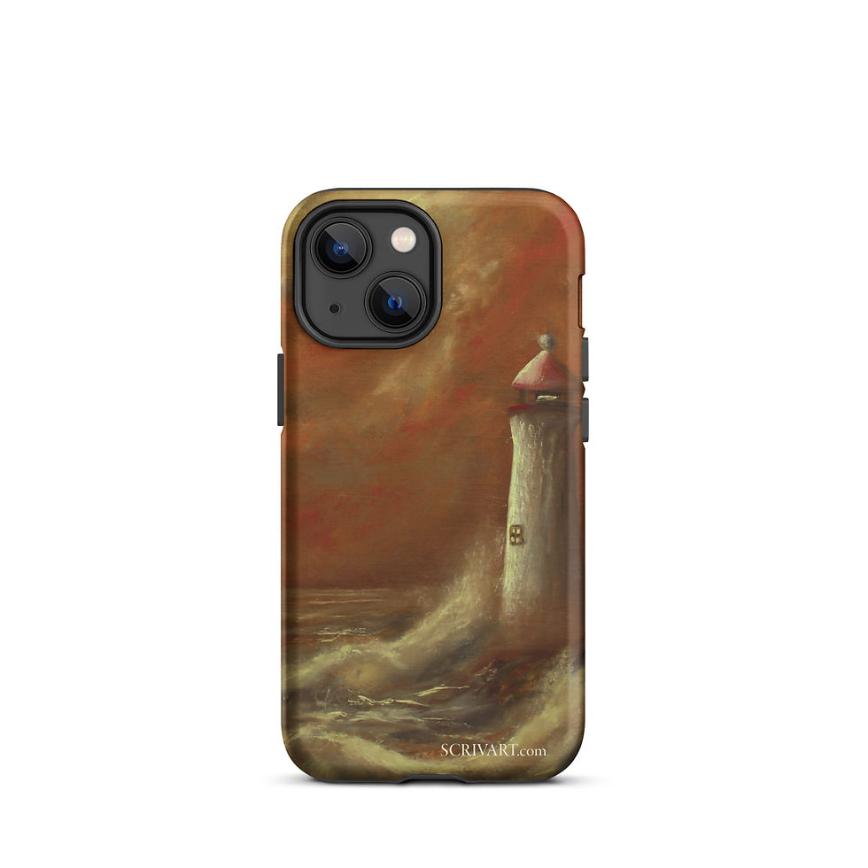 Thumbnail: Tough Case for iPhone® - Lighthouse Vignette Display