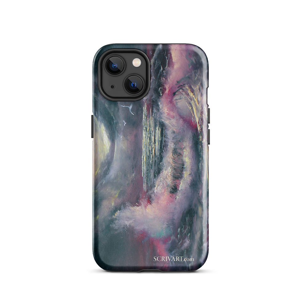 Thumbnail: Tough Case for iPhone® - Sunlit Sky Painting Display