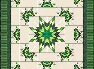 Green Lonestar Throw.JPG