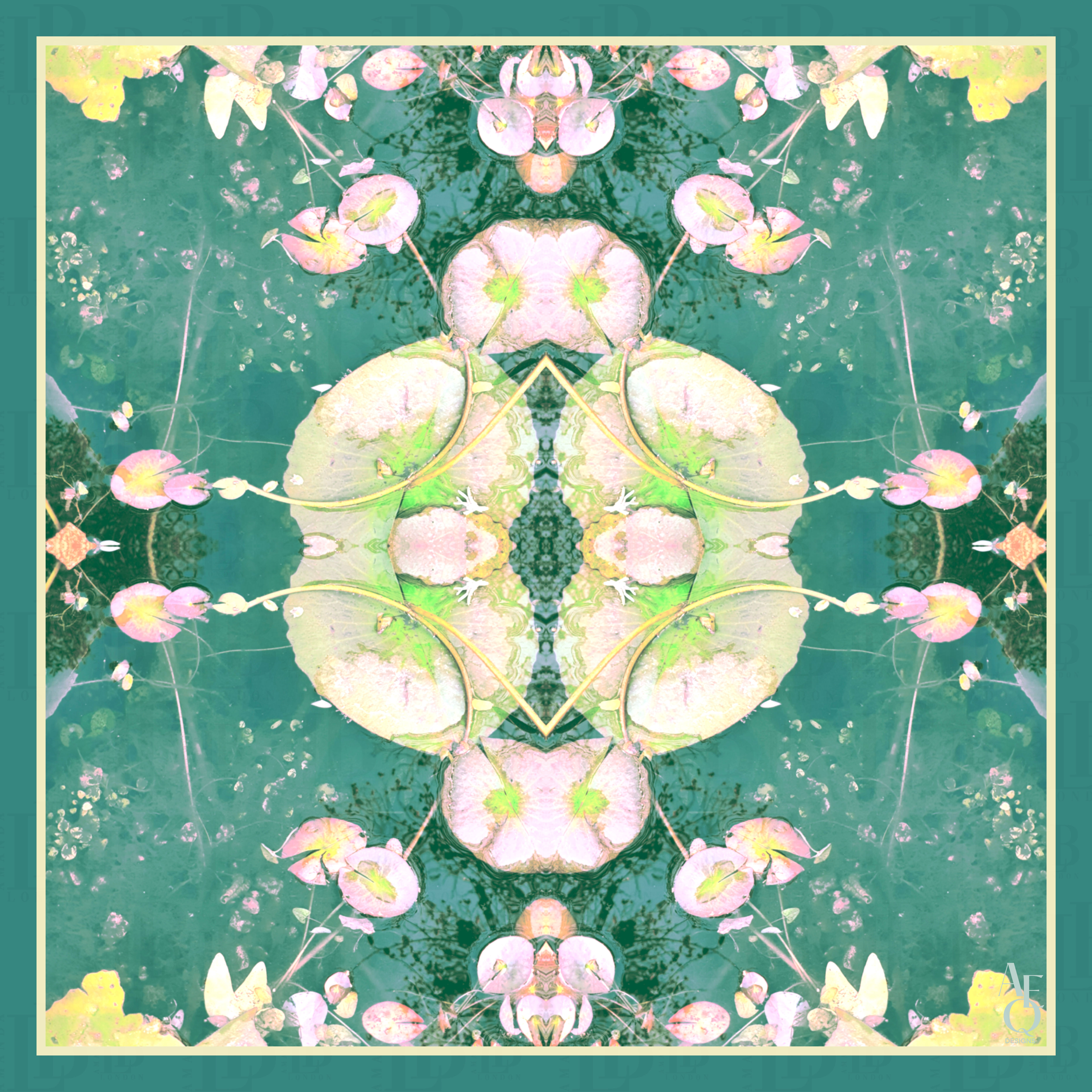 Full silk scarf design