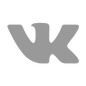 Grey Vkontakte Icon