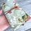 Thumbnail: planner bag, vintage fabric quilting case, envelope bag, fuchsia rose