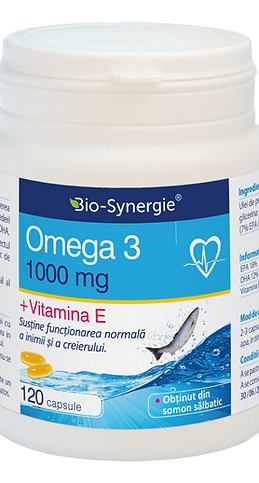 Omega 3 x 120 cps + Vitamina E
