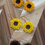 Thumbnail: Beaded Sunflower Earrings