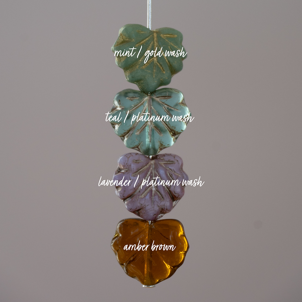 Thumbnail: Huggie Hoops - Leaves