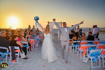 Beach wedding at Florida Destination Weddings