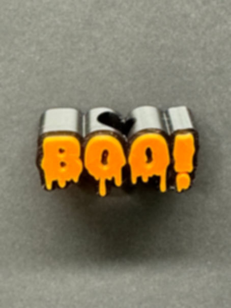 Boo Straw Topper