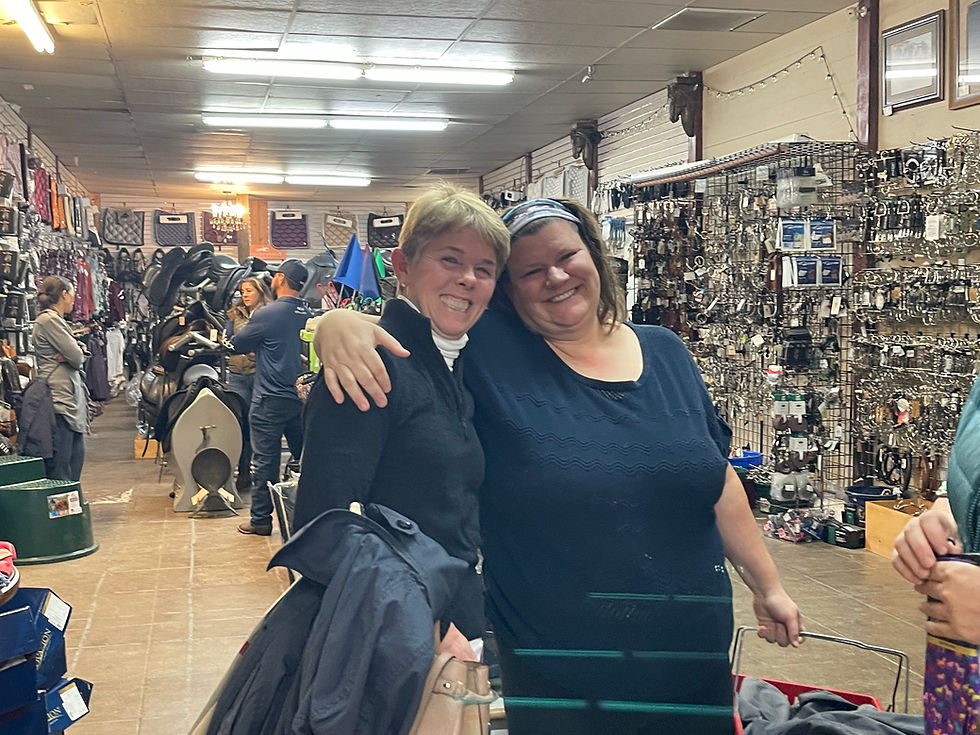 Christmas Party at Brenda's Tack Warehouse