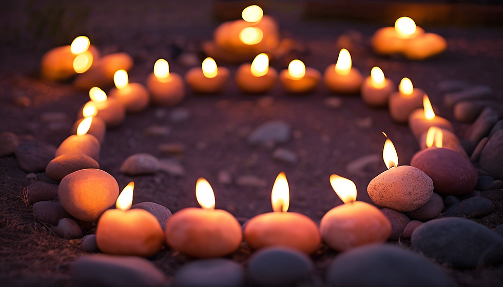 Full Moon Dance Circle Gathering
