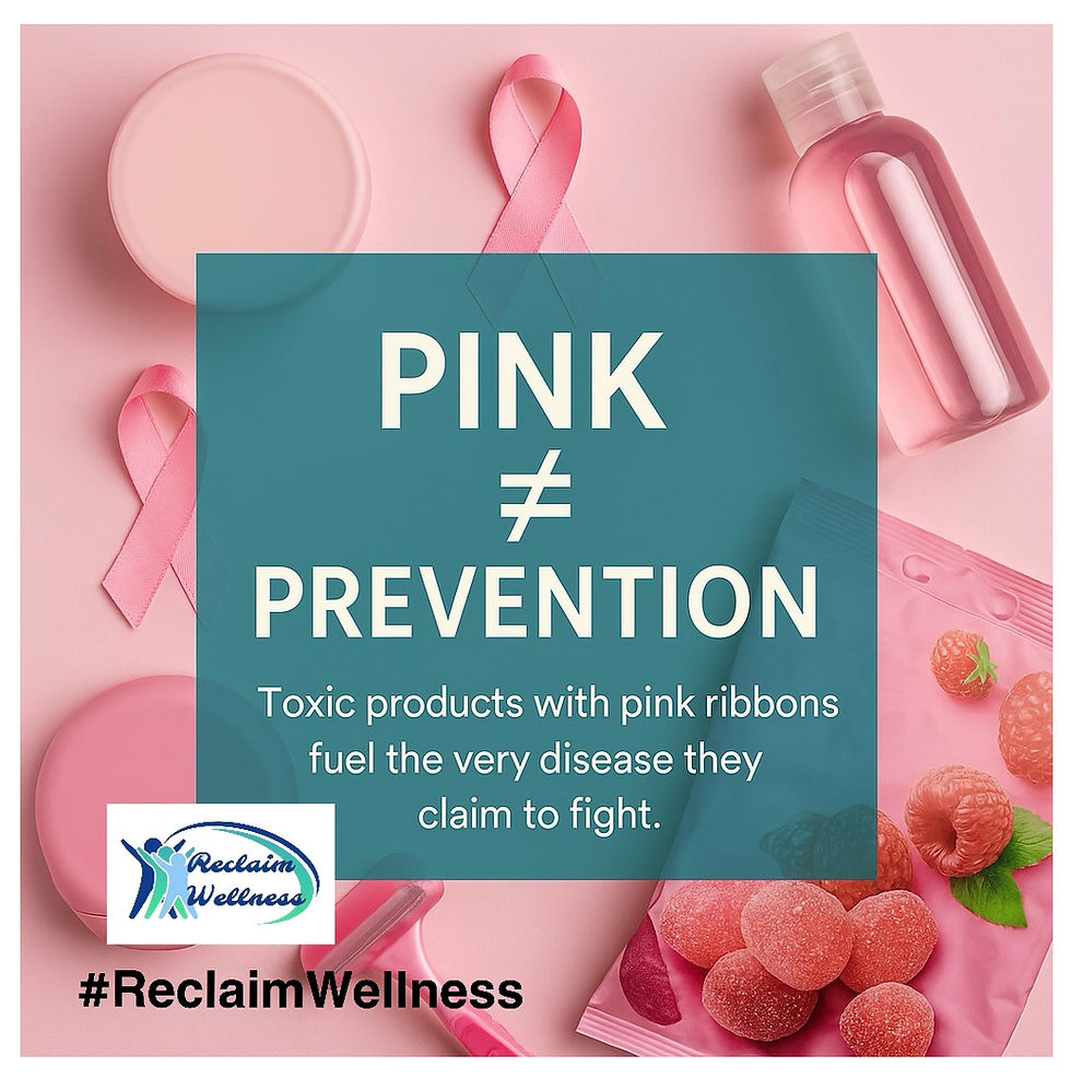 Pink doesn't equal prevention.