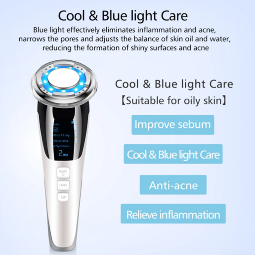 Thumbnail: ThermaGlow Facial Ion Beauty Massager
