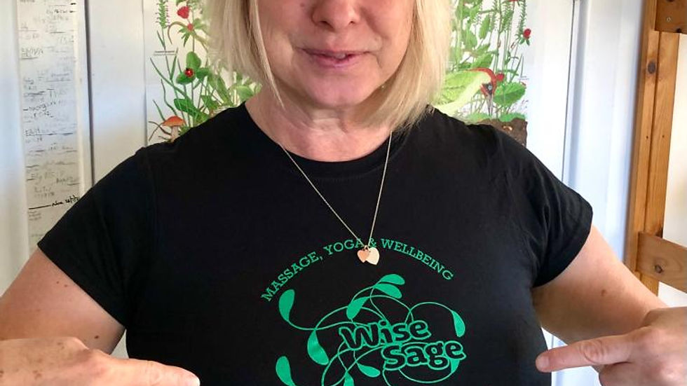 Lucy Sage, 'new' Wise Sage T-shirt in 2020—need a new, new one!