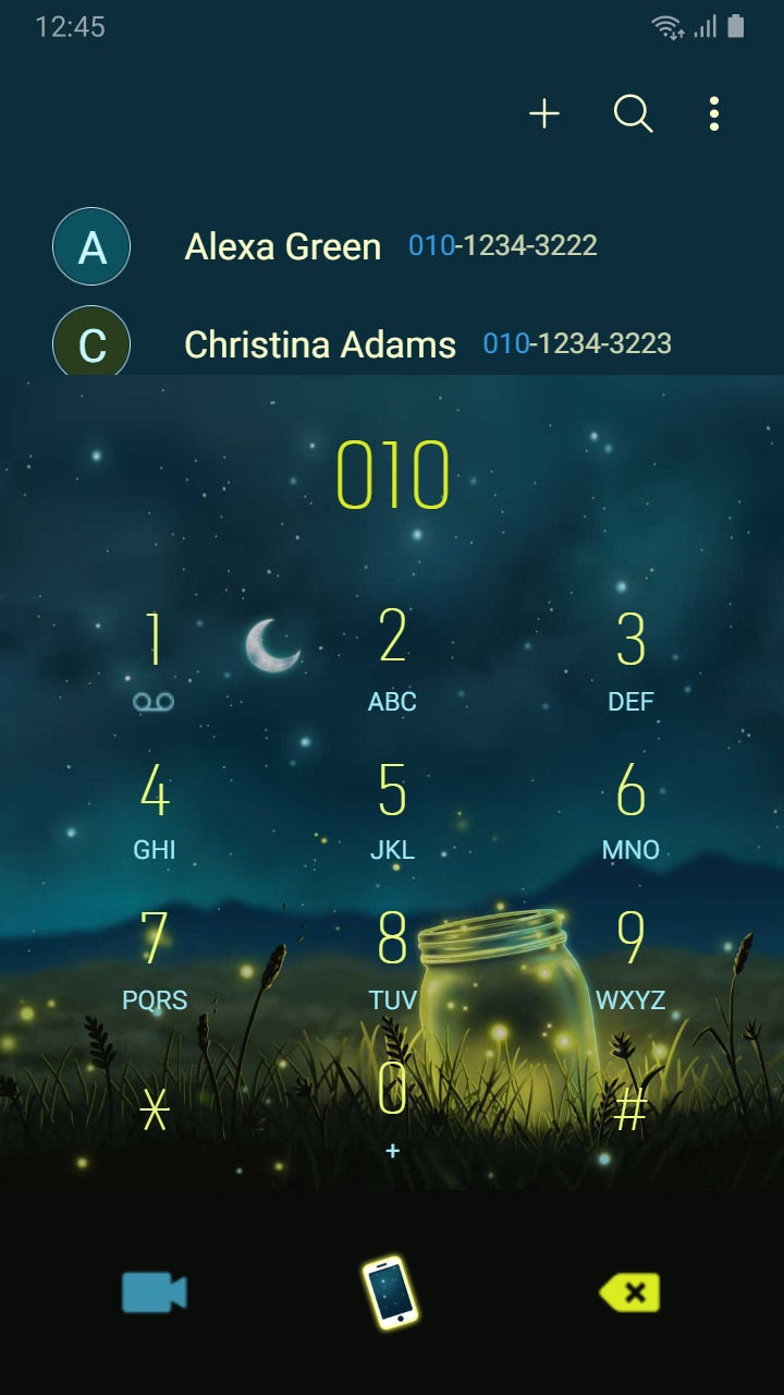 縮圖：Animated Fireflies In The Night