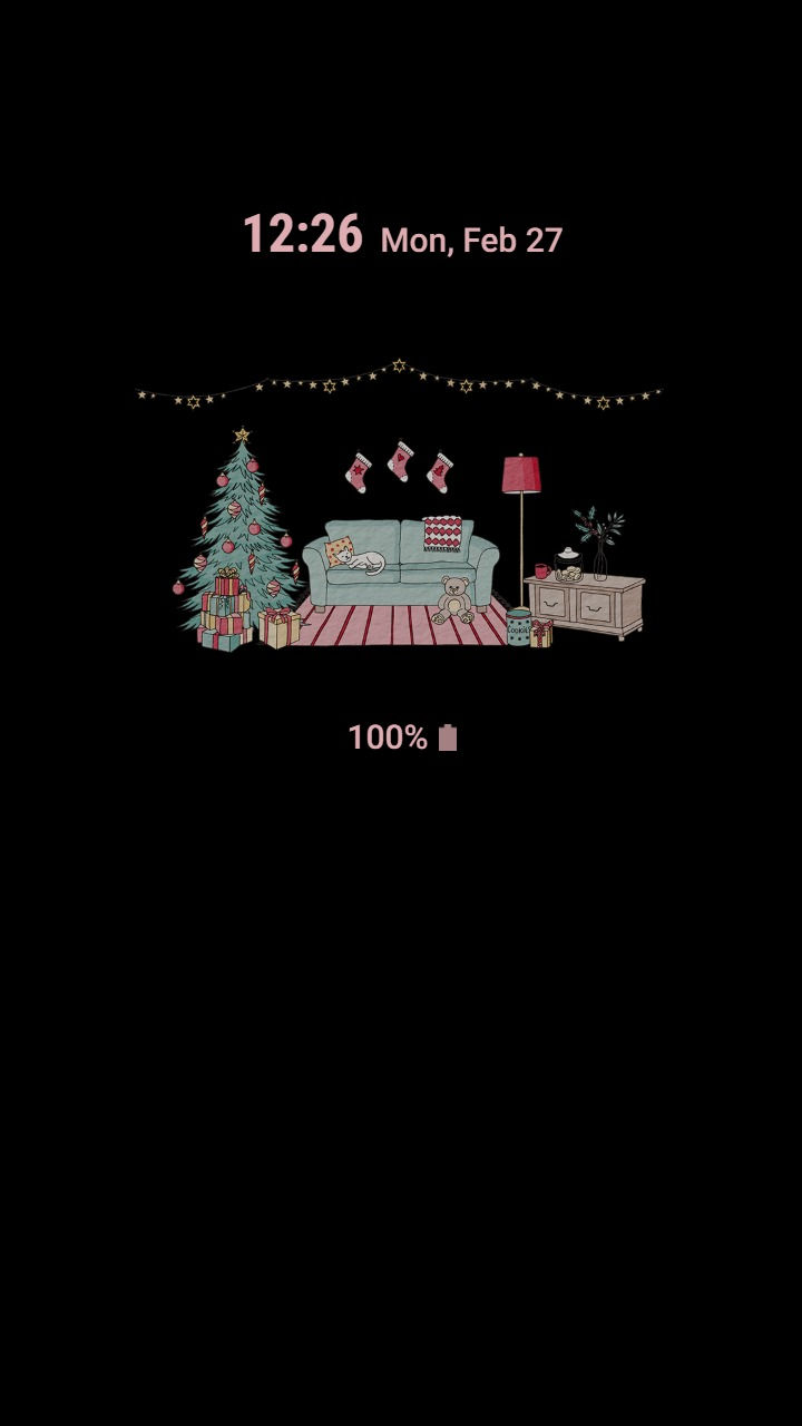 섬네일: Vintage Xmas Living Room