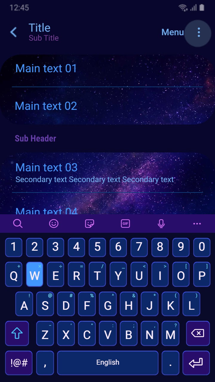 縮圖：Animated Milky Galaxy