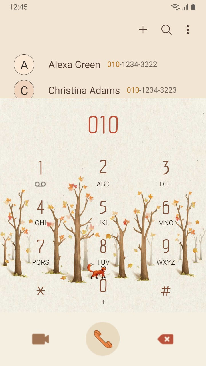 Thumbnail: Fox In Autumn Forest