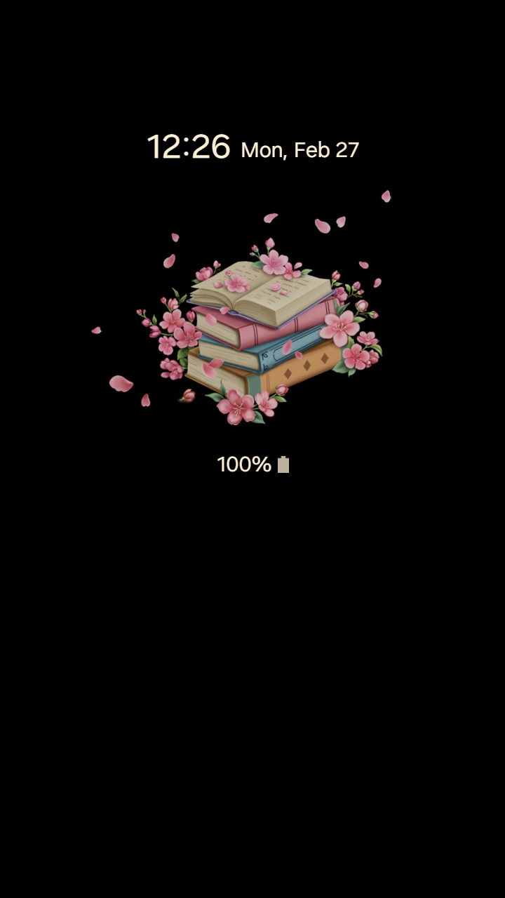 섬네일: Beautiful Flowers And Books