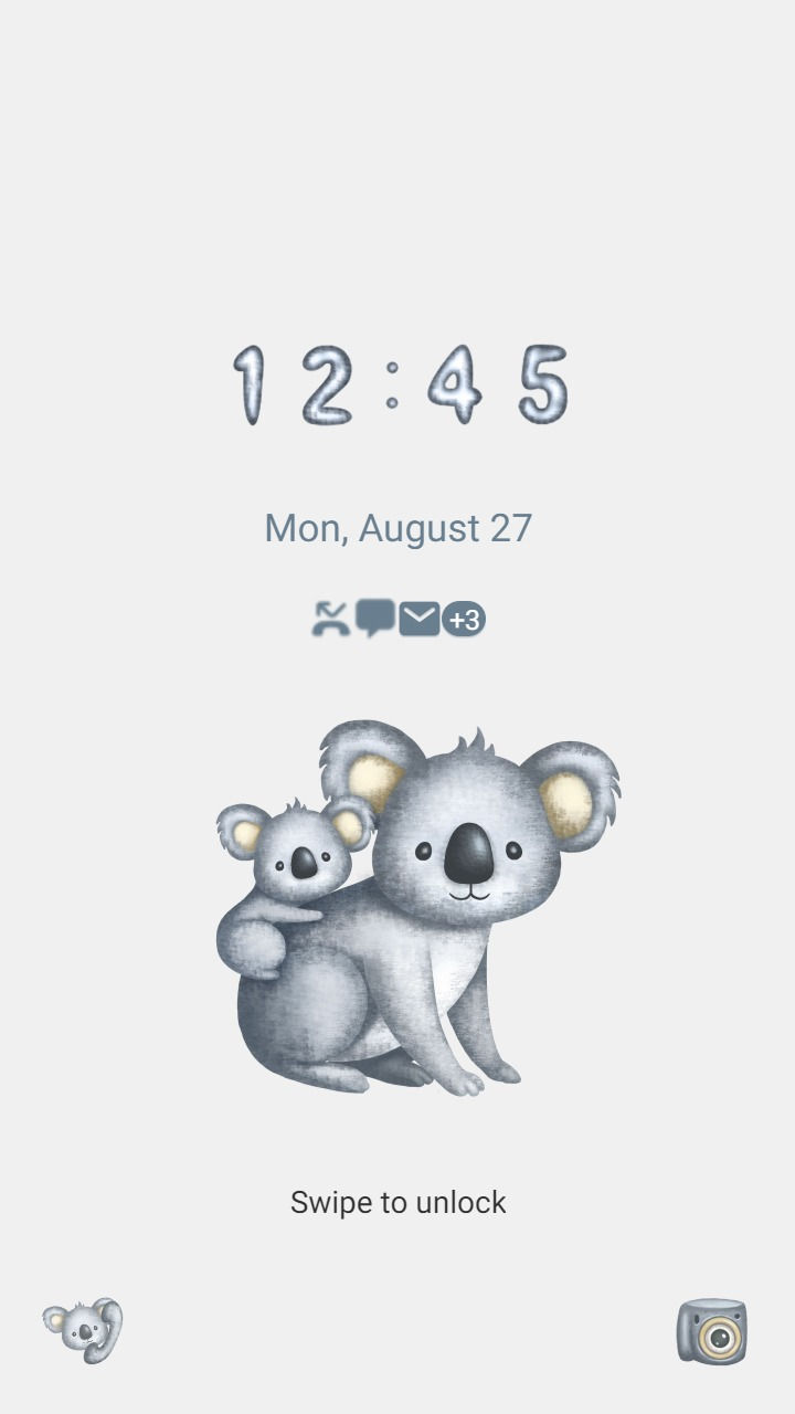 섬네일: Koala And Baby