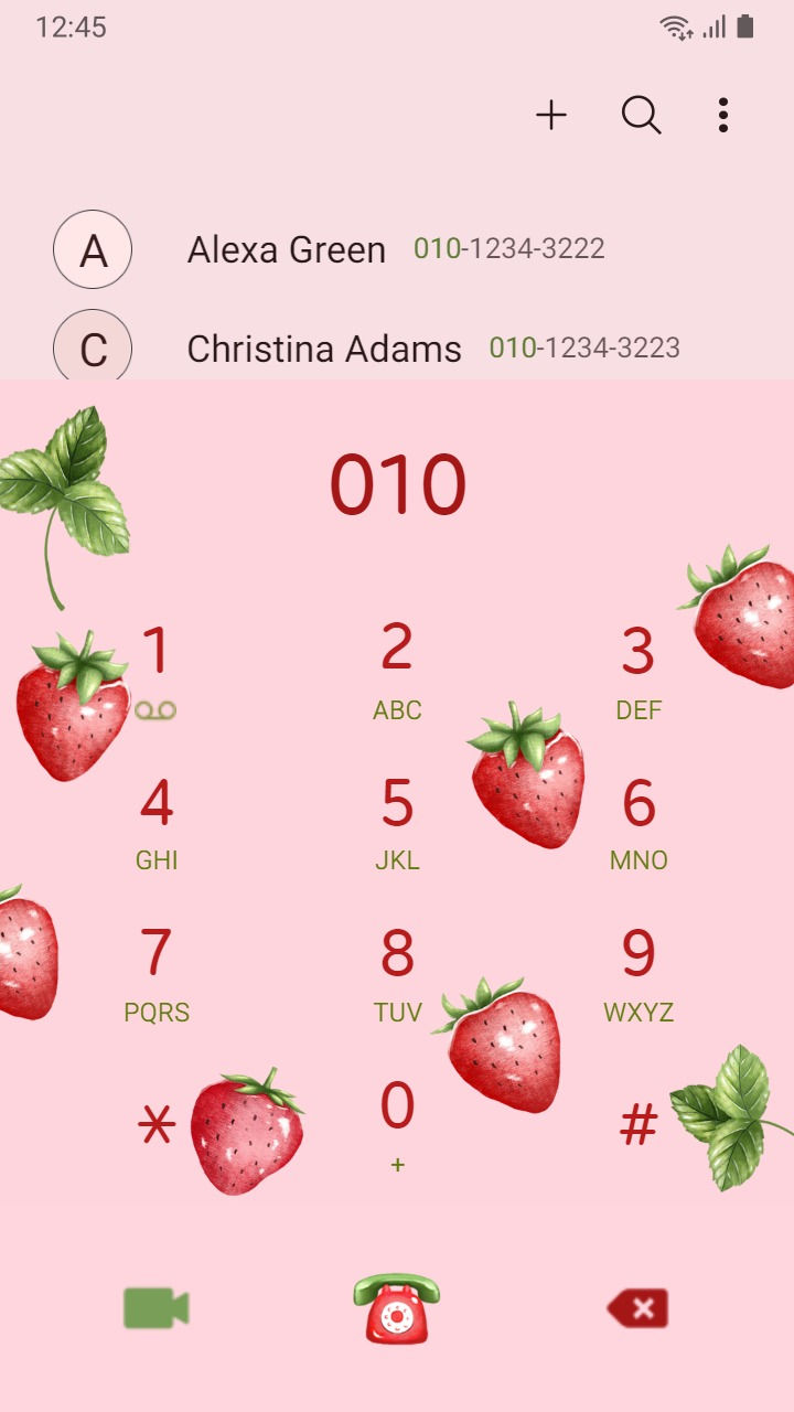섬네일: Strawberry Pattern