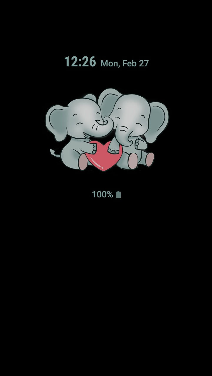 섬네일: Elephants In Love