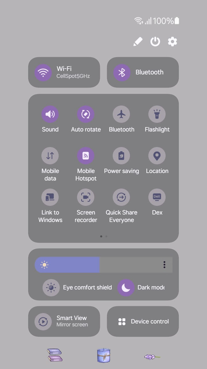 Thumbnail: Lavender Space