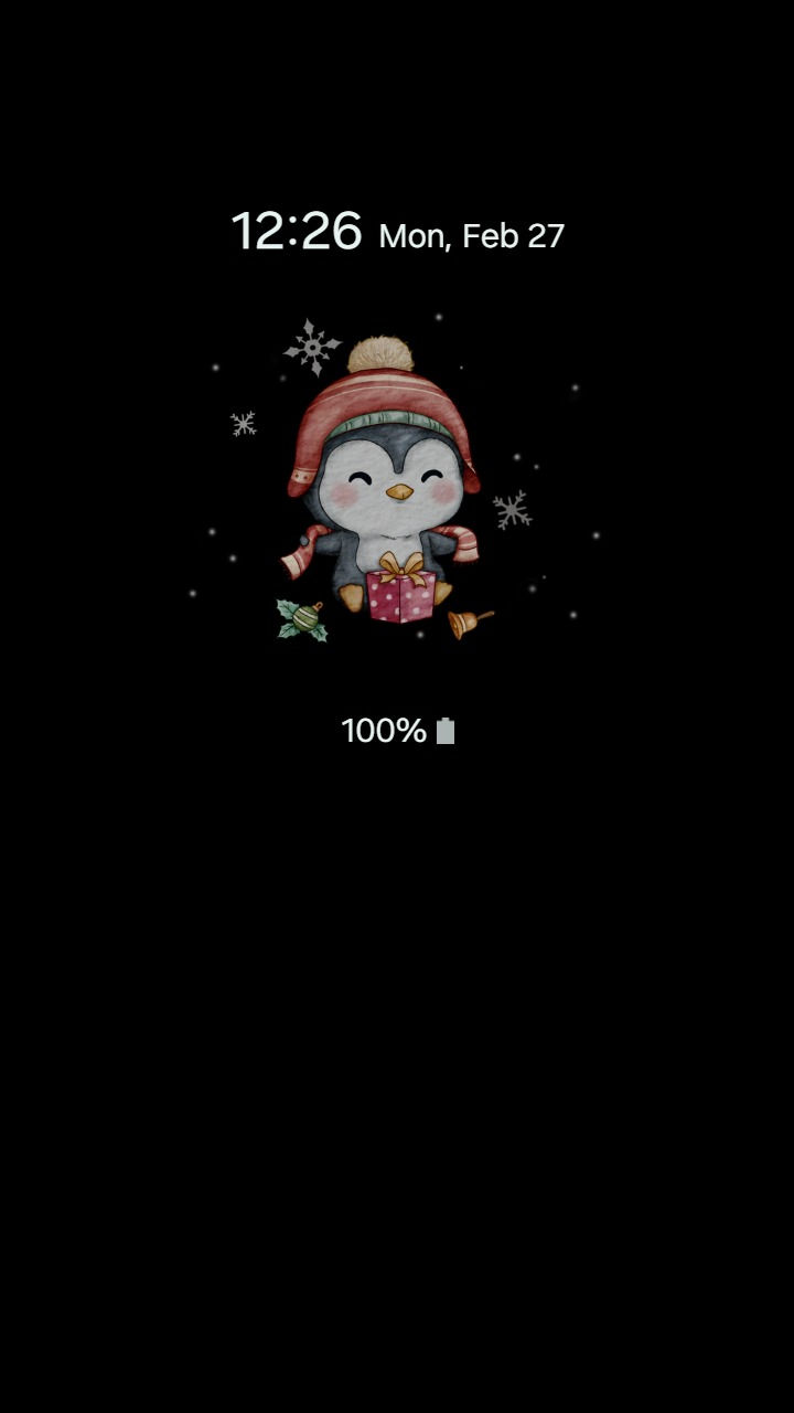 Thumbnail: Vintage Christmas Penguin