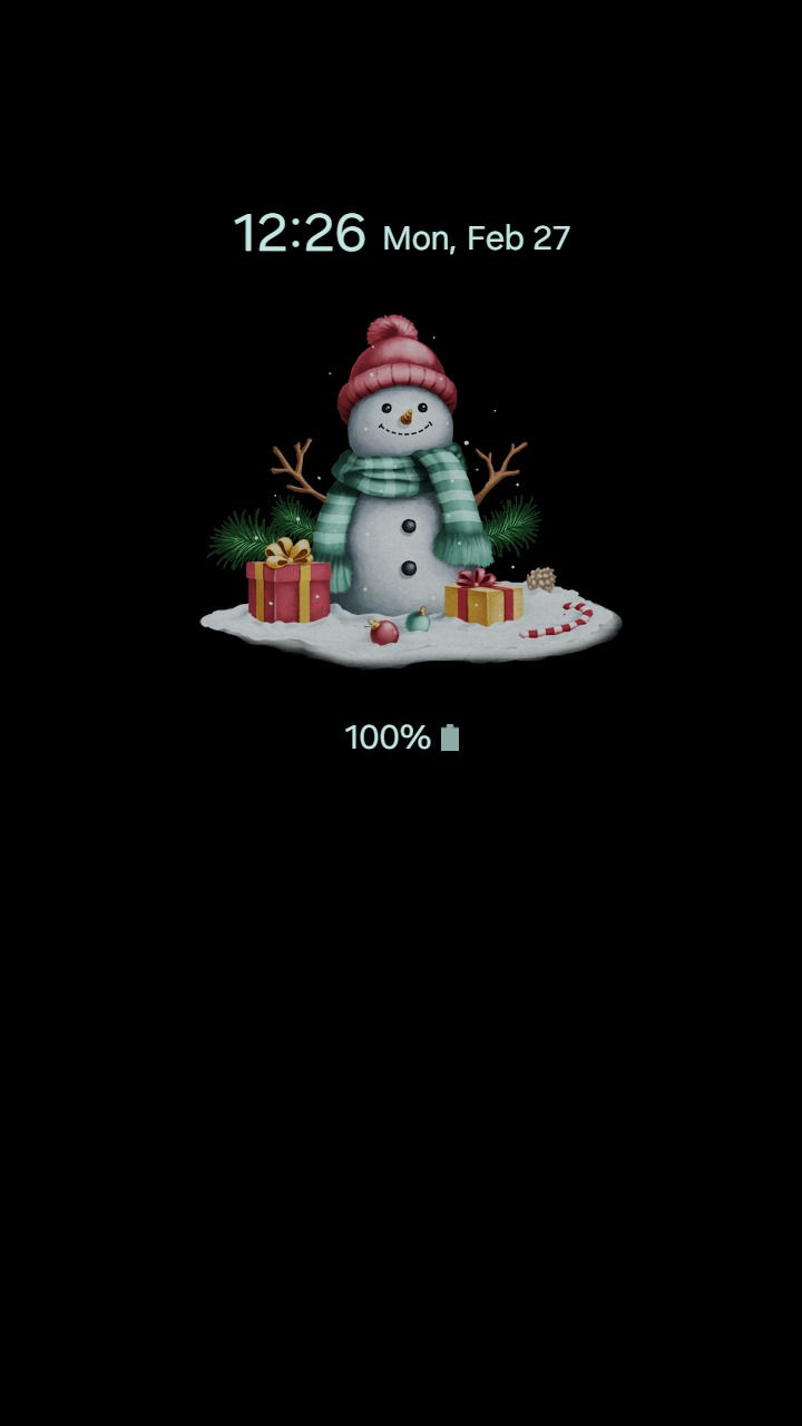 Thumbnail: Vintage Happy Snowman
