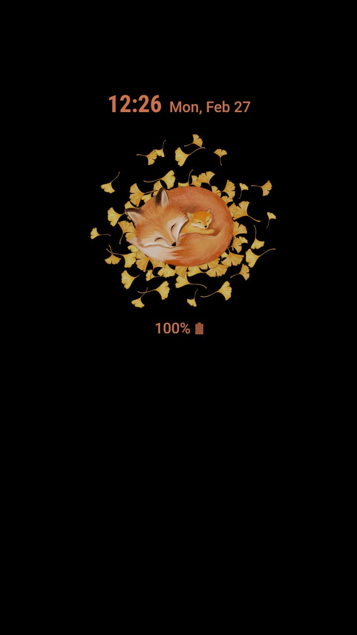 Thumbnail: Mother And Baby Fox