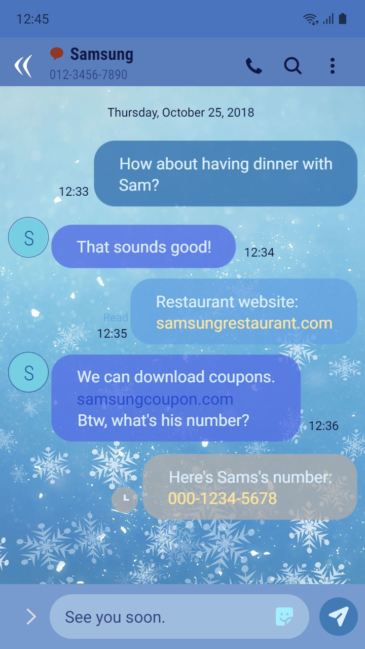 縮圖：Snowflake (Premium theme)