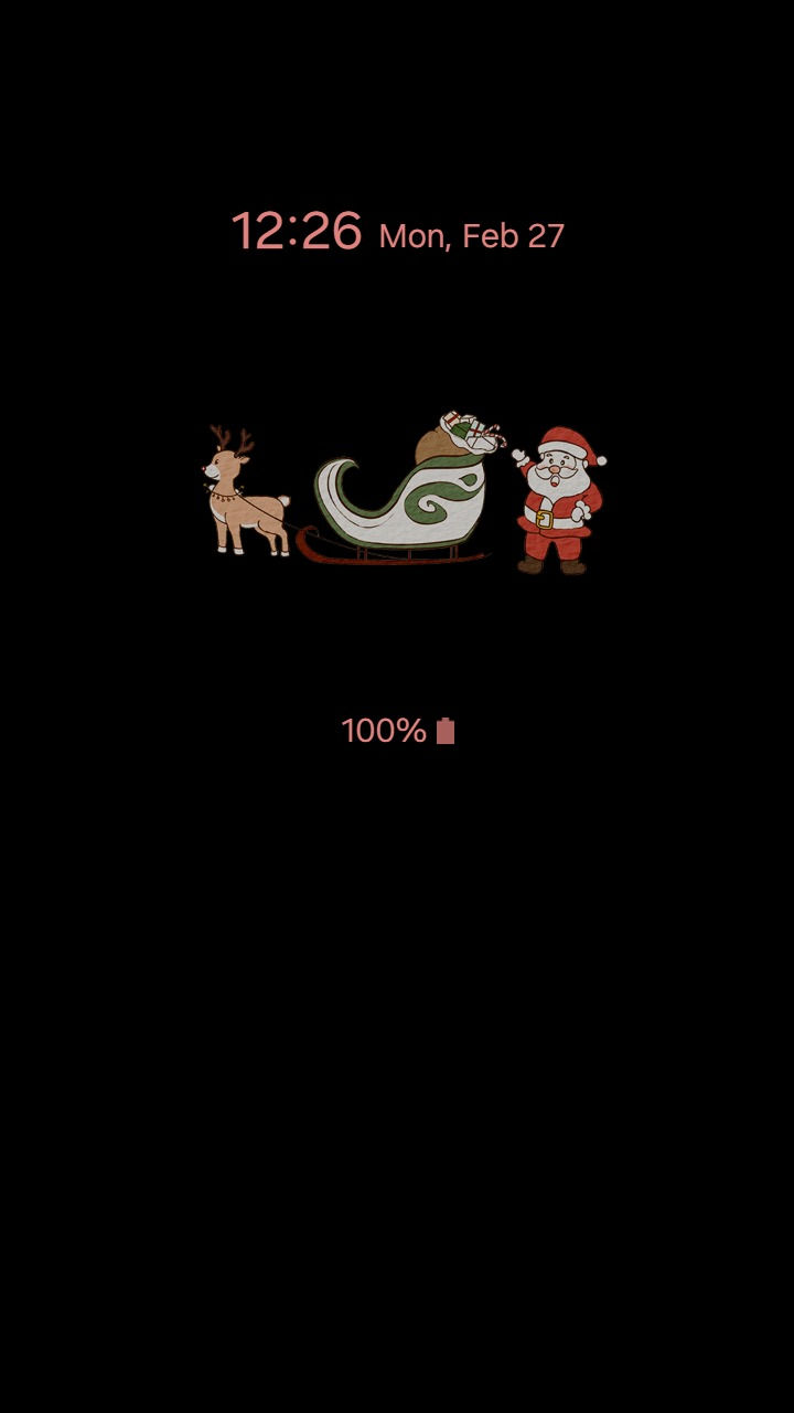 Thumbnail: Cute Santa And Reindeer