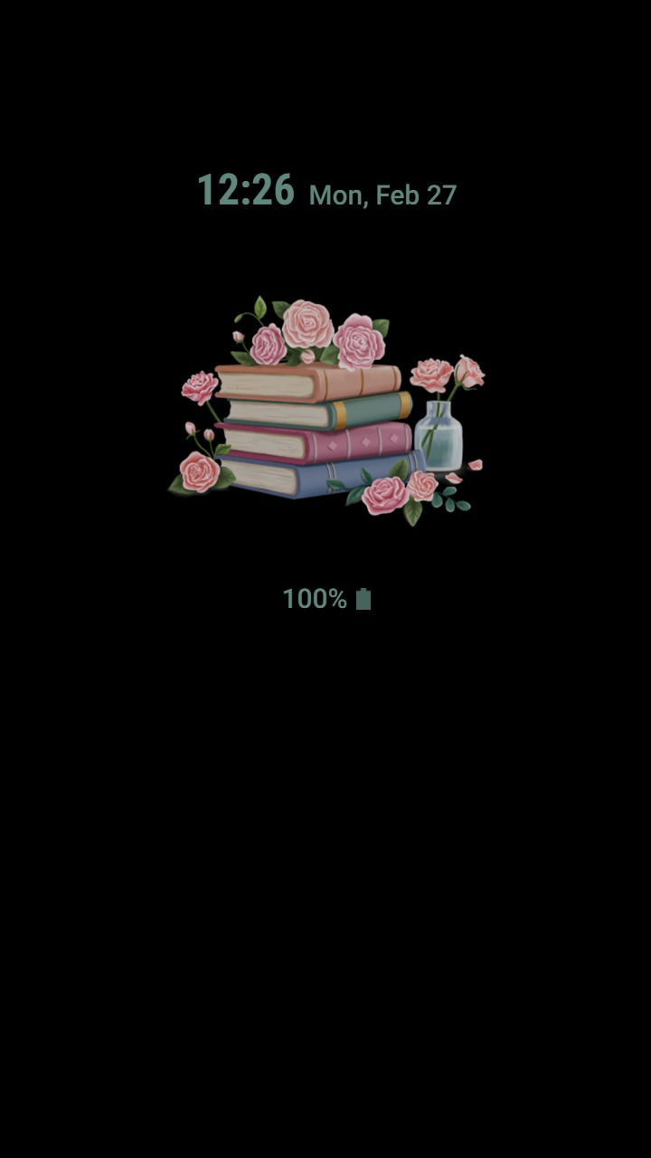 Thumbnail: Books And Flowers _ Vintage Beauty