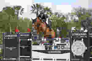 BEAT MANDLI RIDING GALAN S TO A THIRD PLACE FINISH IN THE $100,000 LONGINES FEI WORLD CUP™ GRAND PRIX CSI3*-W.