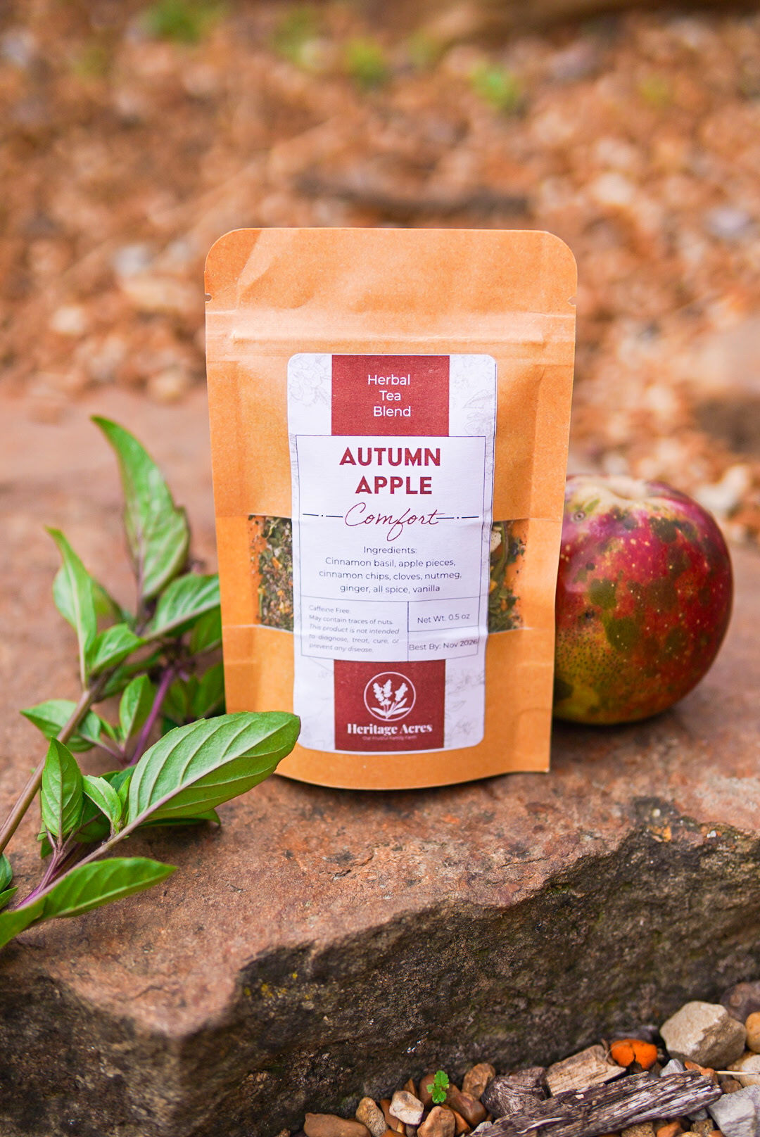 Autumn Apple Spice Tea | 2 oz Herbal Blend