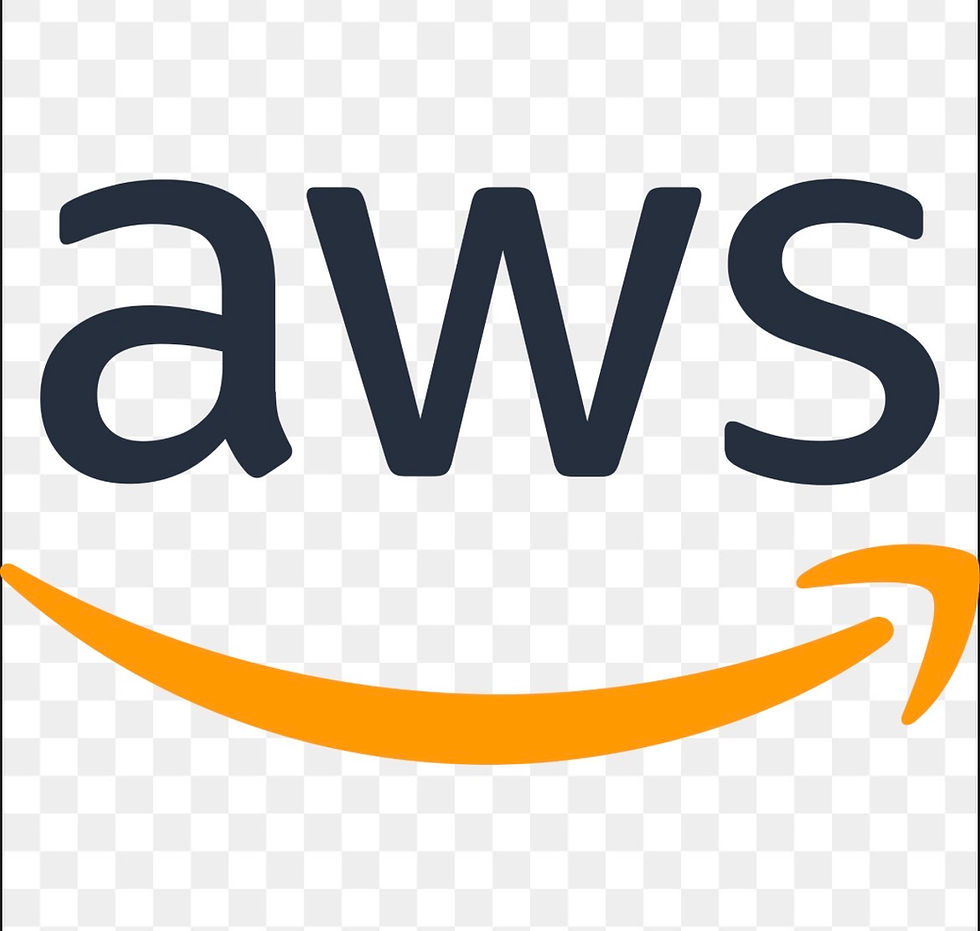 Logo with lowercase letters and orange line
