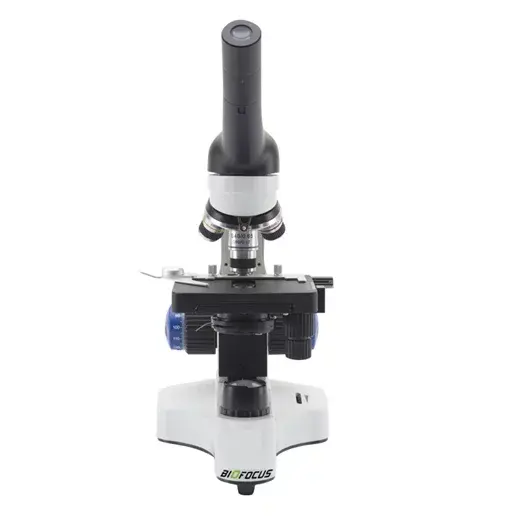 Miniatura: Microscópio Monocular Aumento de 40 a 640X
