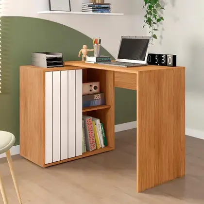 Miniatura: Mesa Para Escritório Office Future Marrom Caemmun
