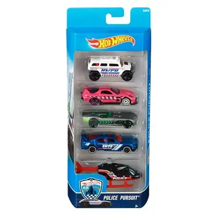 Miniatura: Carrinho Hot Wheels Básico 1806 Sortidos - Embalagem com 5 Peças